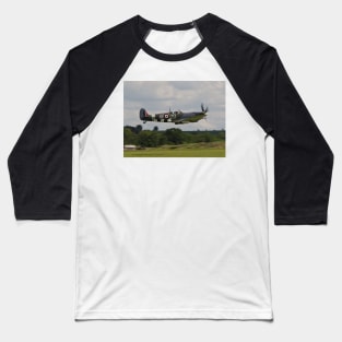 RAF Spitfire at low level Baseball T-Shirt